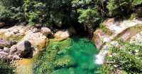 黃山九龍瀑：一瀑九折，探索碧綠潭水的奧秘！