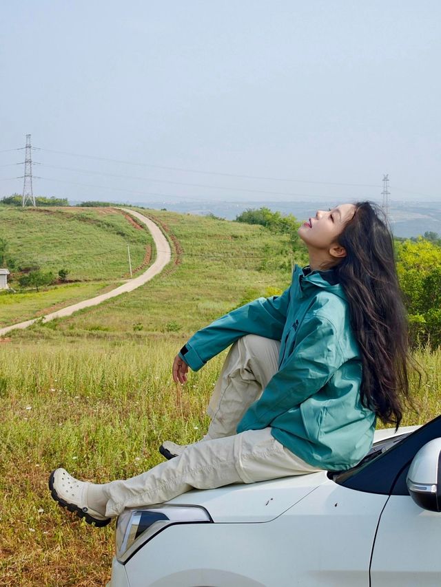 西安開車直達無人空中草甸100%登頂。