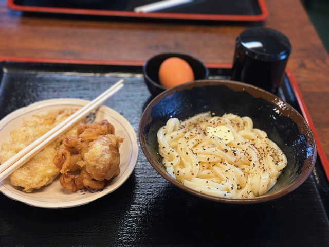 在高松吃到了人生烏冬。