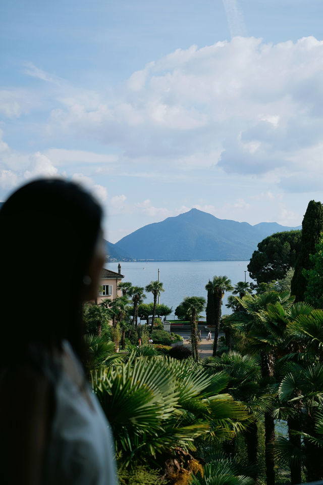 瑞士旅行｜入住百年湖畔花園酒店。