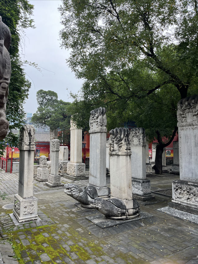 國保打卡:北京東嶽廟(國四)。 國保打卡:北京東嶽廟(國四)。