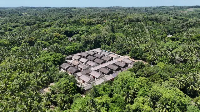 海南文昌下山陳古村。