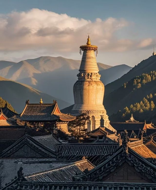 五台山來過了，願今後心之所念，皆能如願。