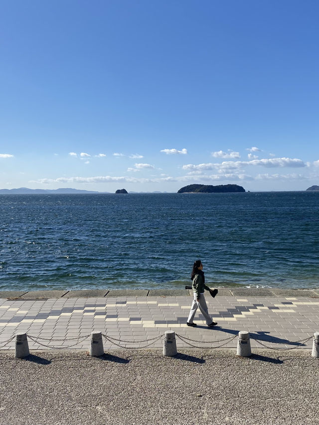 名古屋附近 蒲郡的海