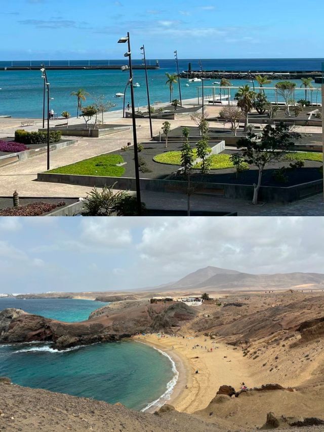 隱藏在大西洋海島洞穴蘭薩羅特島