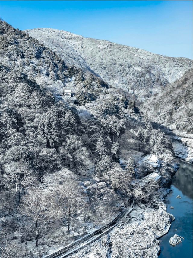 雪後的京都虹夕詠家已經美到next level