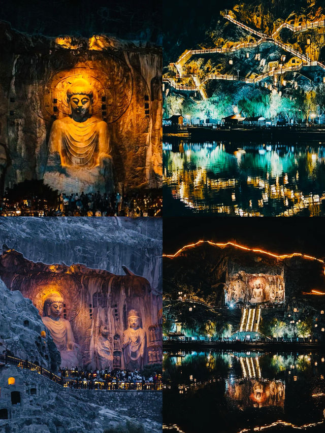 靜賞千年石刻，龍門遺韻令人回味。
