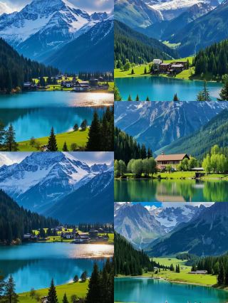 This is not a foreign country, but a small secret place in western Sichuan - Coka Lake