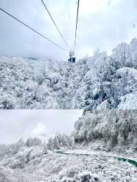 冰雪奇境·人間仙境·美到窒息——王崗坪
