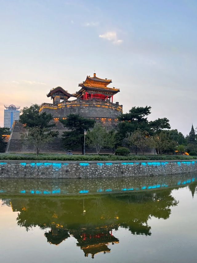 河北邯鄲•叢台公園•夜景超美的地方
