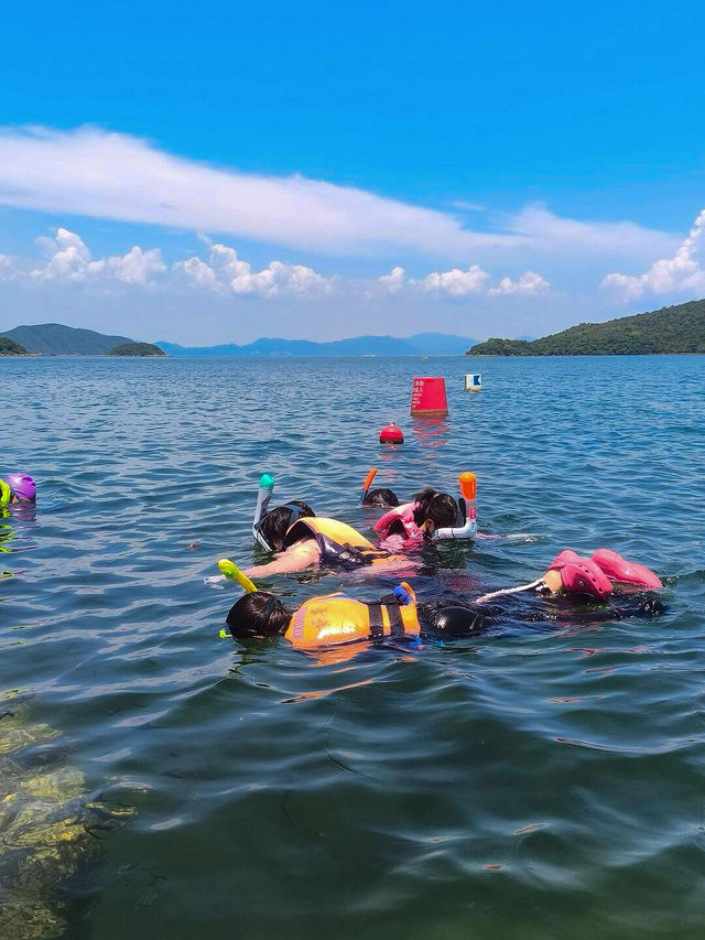 🌊香港海下灣，夏日玩水勝地！