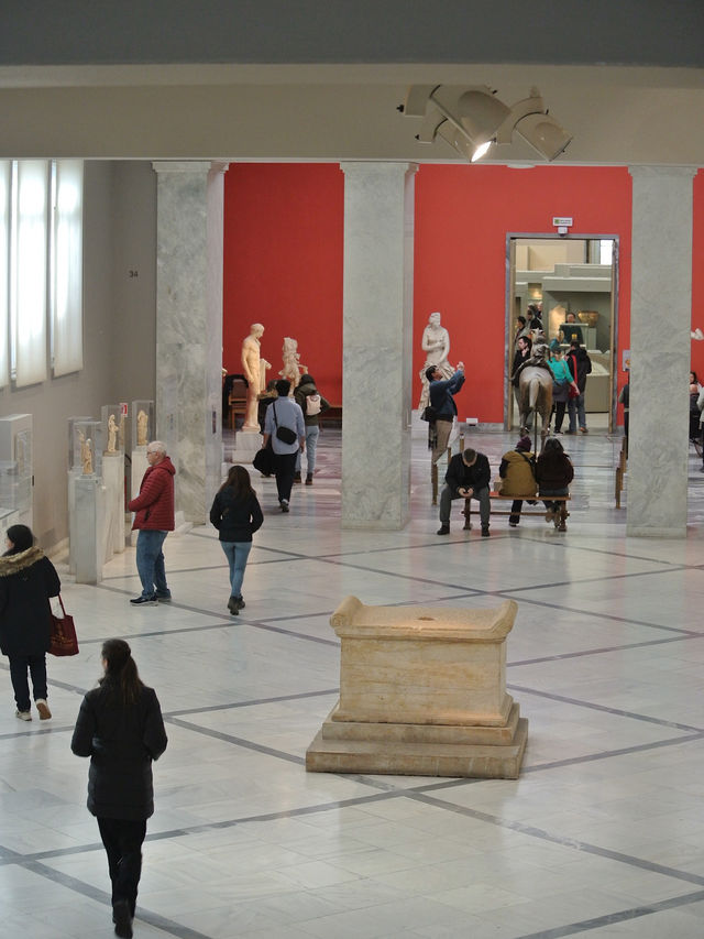 アテネの国立考古博物館でギリシャ神話とその歴史に触れる