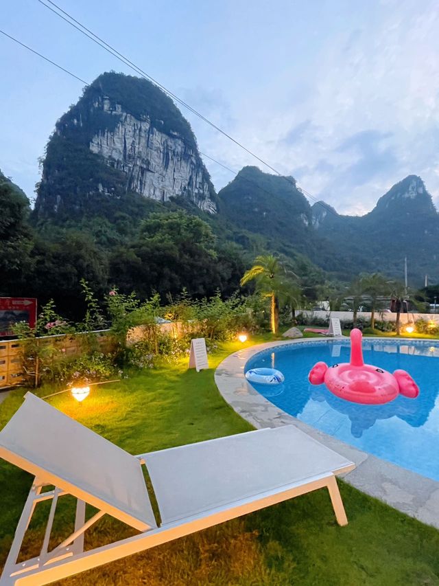 冇諗到喺陽朔住入咗雲霧入面！