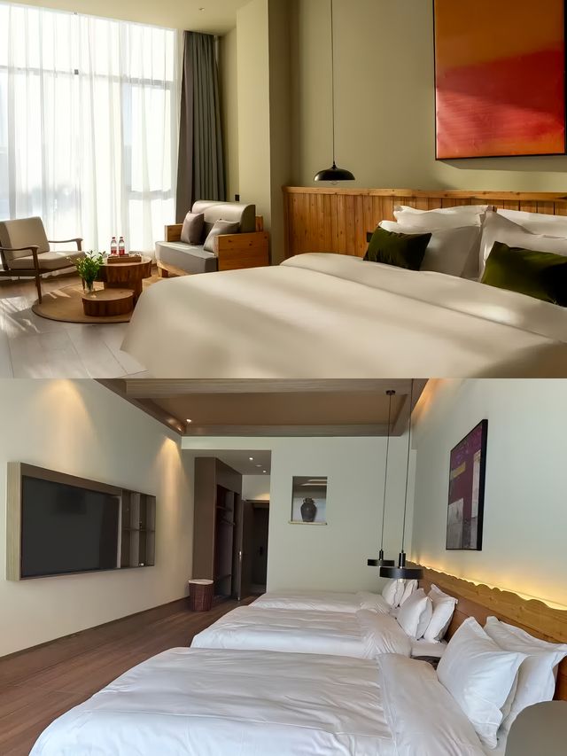 可可托海恬園酒店   山水畫卷，觸手可及
