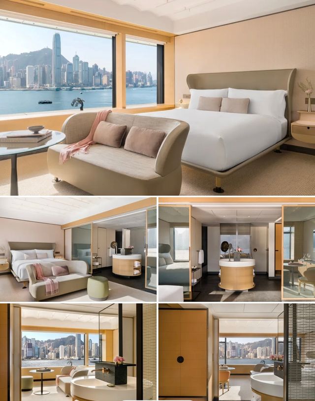 香港麗晶酒店 | 維港畔嘅「城市觀景台」，將天際線搬入房