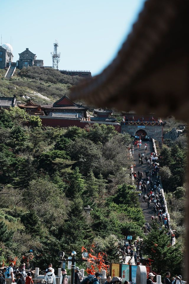 十一國慶假期·登泰山記