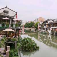 River Life in Qibao Ancient Town 🛶🌉