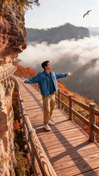 地點：安徽·齊雲山 友情提醒：這不是黃山，是皖南的道教仙山！ 之前一直覺得黃山已經美到頂