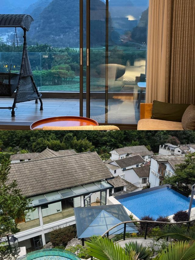 貴州萬峰林！！躺看山水好staycation！