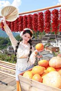 婺源篁嶺｜雲端上的曬秋童話世界