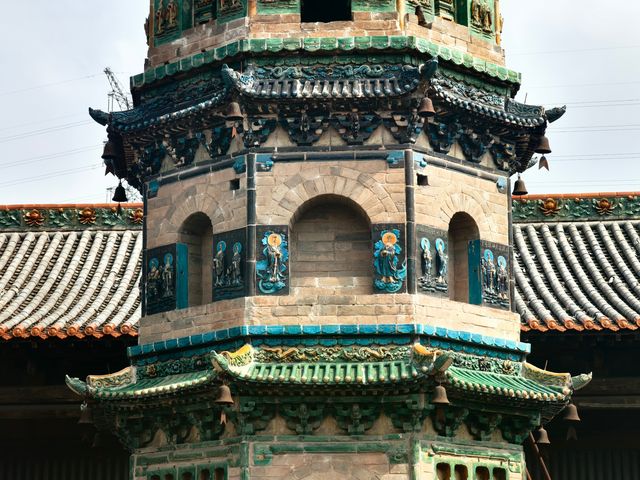 山西陽城陽陵村壽聖寺及琉璃塔