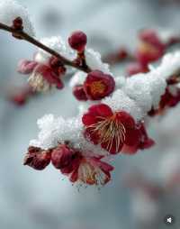 冬日裡的「雪景」,宛如「夢幻仙境」