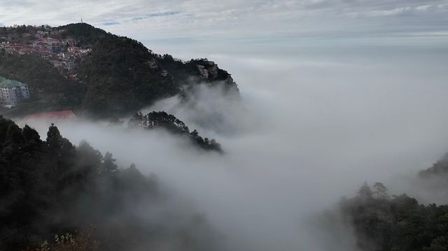 秋冬廬山雲端仙境避人海秘笈