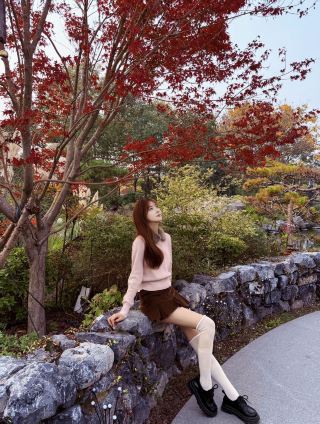 Top choice for autumn viewing in Kaifeng|The slow life at Songjian Wushe is so healing