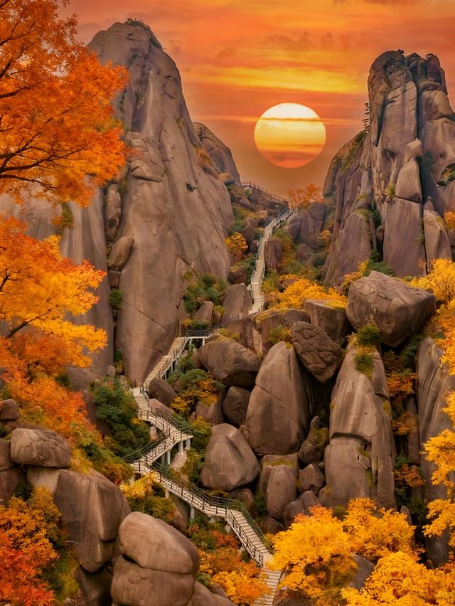 這是我今年爬過最震撼的山,喜歡名山大川的別錯過~ 這是我今年爬過最震撼的山,喜歡名山大川的別錯過~