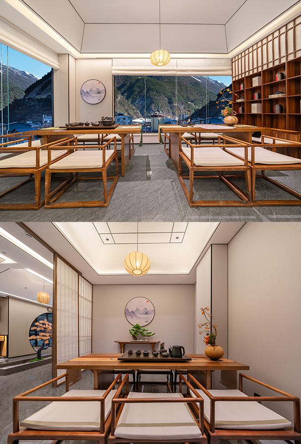 雪山下的藏風雅院美得令人無言