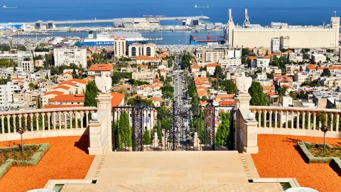 Travel the World Series: Haifa, Israel - Baháʼí Hanging Gardens — traveler post in Haifa