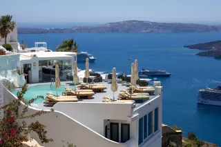 聖托里尼｜費拉，不是伊亞的平替