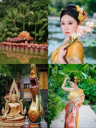 Banna สวัสดี Over 1,300 years ago, the Dai King's Queen's Garden