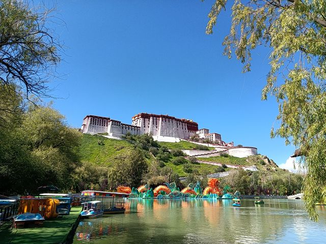 布達拉宮背面 布達拉宮背面