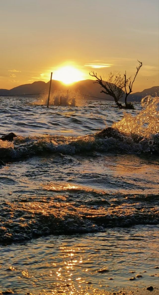 日落是溫柔，浪漫是和你一起看過的瞬間