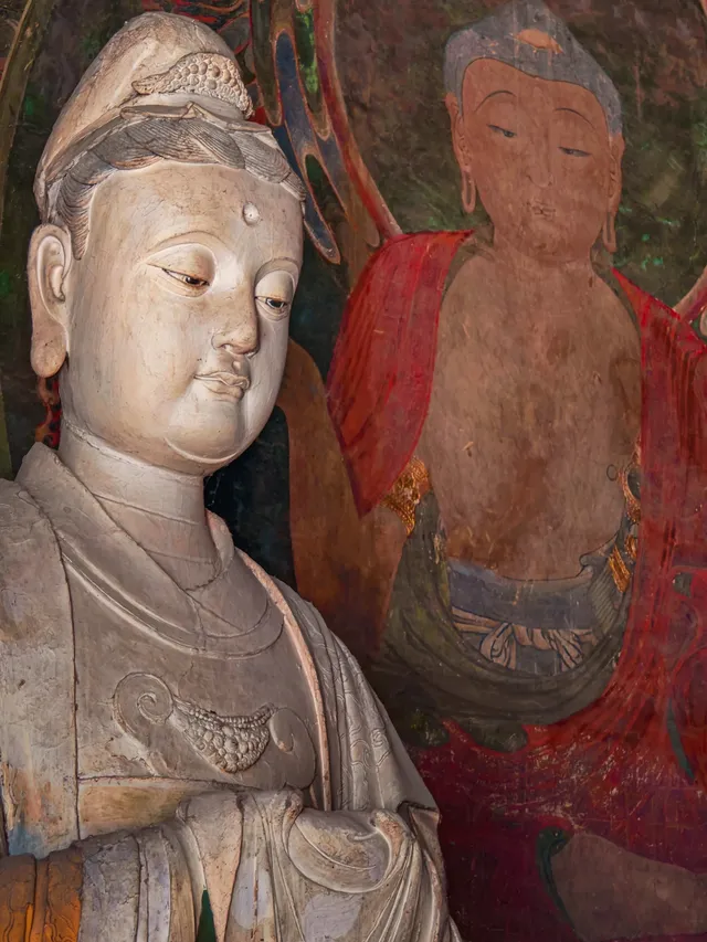 與金代「周迅」對視眼裡藏著人間所有慈悲 與金代「周迅」對視眼裡藏著人間所有慈悲