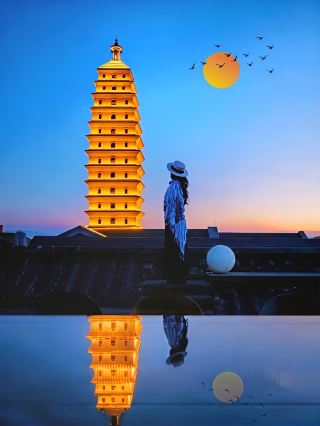 この屋上のためなら、昆明に一万回でも行きたい