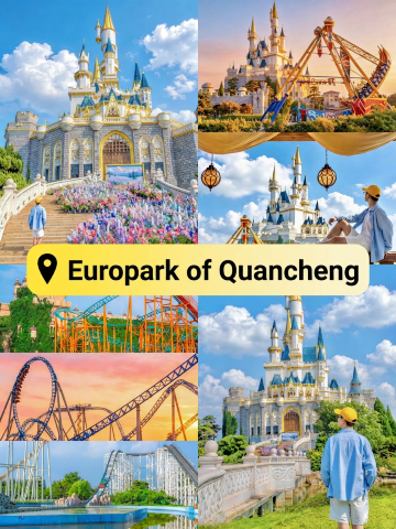 Just 2 hours from Beijing, I never expected Shandong to hide such a treasure of a theme park!