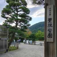 栗林公園　花園亭　焼きたてみたらし団子