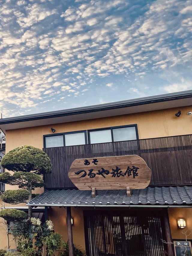日本「鶴屋料理旅館」超驚喜的鄉村旅館 ～