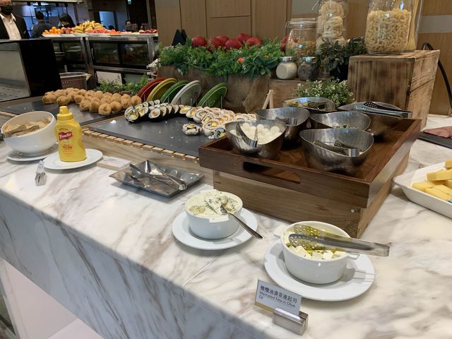 台湾　台湾観光　コートヤード台北の朝食に大満足！