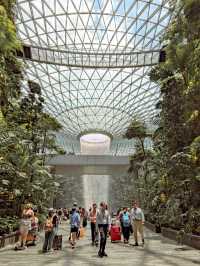 World's Highest Indoor Waterfall