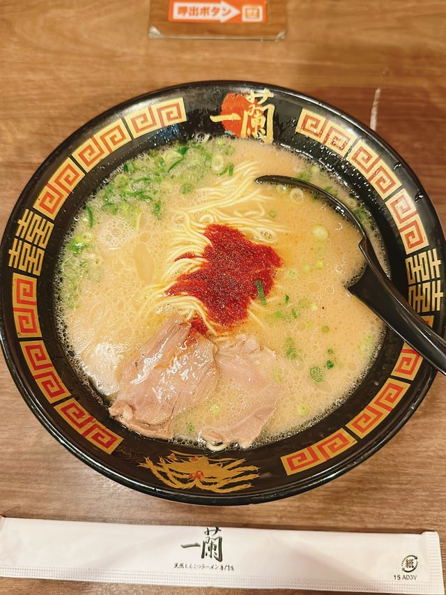 とんこつラーメン　一蘭　越谷レイクタウン店