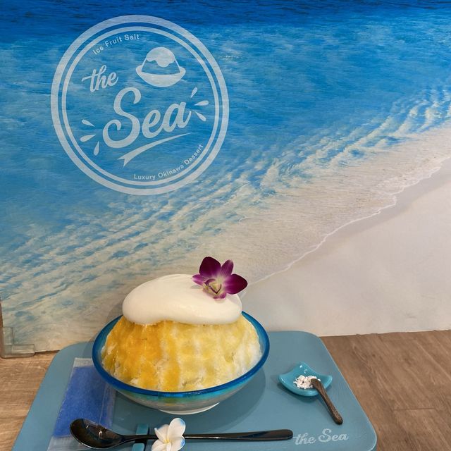 沖縄那覇「the Sea」新感覚のリゾート系かき氷がめちゃくちゃ美味しい！那覇カフェ探している方へ本当におすすめ