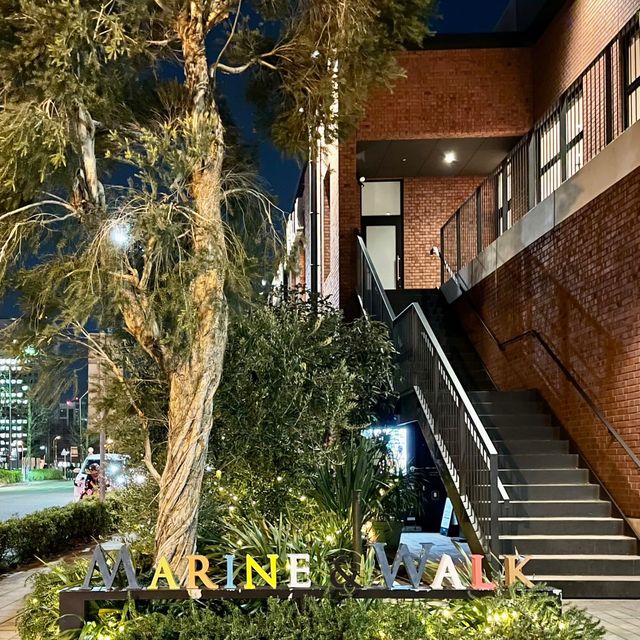 オシャレな商業施設🛍️マリンウォークの夜景