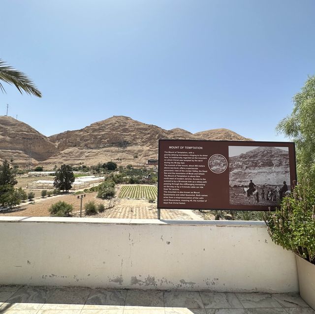 Mount of Temptation in Israel