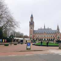 🇳🇱荷蘭海牙🏰☮️❤️‍🔥 Peace Palace（和平宮）♾️ 🔥World Peace Flame（世界和平火焰）