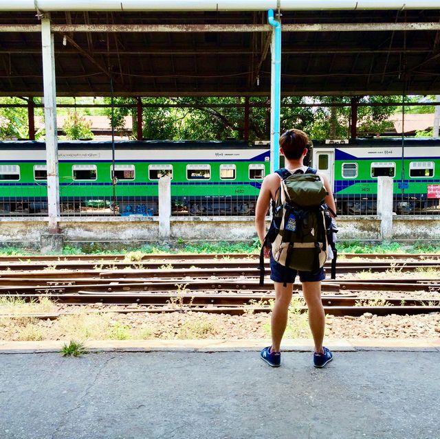 Riding the Yangon Circular Train -Circle line