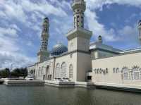 【 沙巴必去景點｜馬來西亞水上清真寺】City Mosque