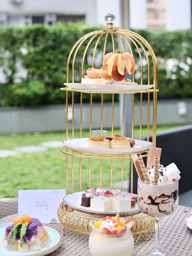 超抵食酒店afternoon tea set 